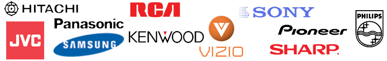 We service most of makes and models of the home entertainment systems